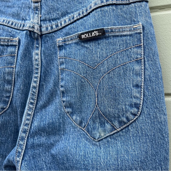 ROLLA'S High Rise Blue Jeans - Picture 9 of 13